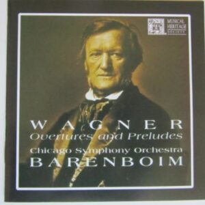 Overtures and Preludes by Richard Wagner, Daniel Barenboim and The Chicago Symphony Orchestra, 1995, Teldec, Hamburg, Germany by Unknown (1995-01-01) (CDs)