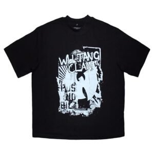 Camiseta quadrada grande com logotipo Wu-Tang Clan Graffiti Edição Limitada 999 Tamanho XGG (CDs)