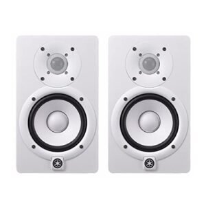 Par de Monitores de Referência Bi-Amplificado 70W HS 5 Branco Yamaha (Equipamentos)