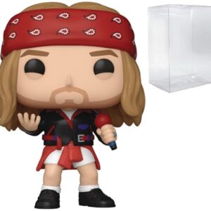 POP Rocks: Guns N' Roses - Axl Rose (1992) edição limitada Chase Funko boneco de vinil (pacote com caixa protetora compatível), multicolorido, 9,5 cm (Discos de Vinil)