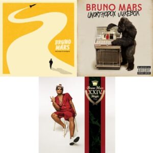 Doo-Wops & Hooligans - Unorthodox Jukebox - 24k Magic - Complete Bruno Mars 3 CD Album Bundling (CDs)