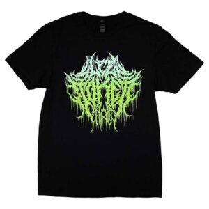 Camiseta masculina de ajuste clássico com logotipo Death Metal Sleep Token, Preto, GG (CDs)