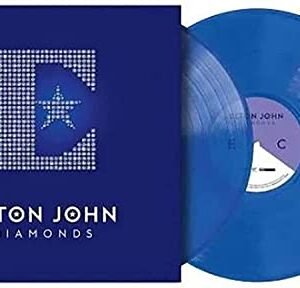 Diamonds (The Ultimate Greatest Hits) - Exclusive Limited Edition Blue 2x LP Vinyl [Condition-VG+NM] - Elton John (Discos de Vinil)