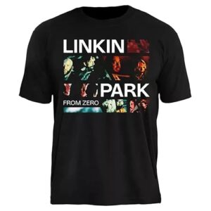 Camiseta Linkin Park Stamp Rockwear | Moda, Bandas, Estilo Alternativo, Rock, Oficial. (BR, Alfa, M, Regular, From Zero) (CDs)