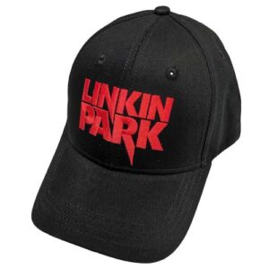 Rock Off officially licensed products Boné de beisebol com logotipo Linkin Park Band tamanho único preto, Preto, Tamanho �nica (CDs)
