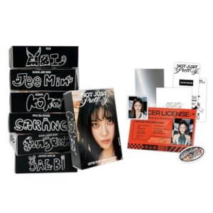 izna - 2ND MINI ALBUM [Not Just Pretty] (NFC_Nemo - Random Ver.) Out Box + Image Card Set + Racer Card + Sticker + Folded Photo - izna (CDs)
