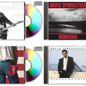 Born To Run + Nebraska + Born In The USA + Tunnel Of Love [Bruce Springsteen CD 4 Pack] - Bruce Springsteen (CDs)