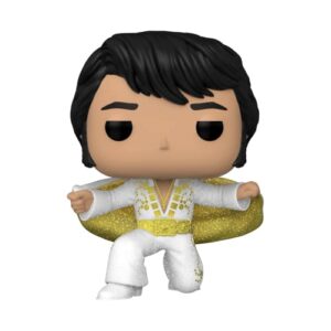 Funko Pop! Rocks: Elvis Presley - Elvis Pharaoh Suit, Diamond Glitter (Amazon Exclusive) 287 diamond collection (Discos de Vinil)