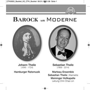 BAROCK trifft MODERNE - Sebastian Theile, Hamburger Ratsmusik (CDs)