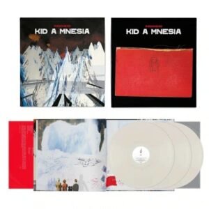 Radiohead 'KID A MNESIA', The Scarry Book, (Art Book and 3x Cream Vinyl) (Discos de Vinil)