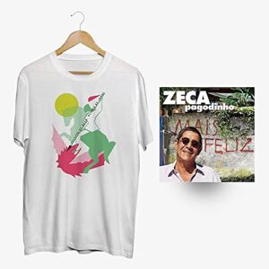 Zeca Pagodinho CD Mais Feliz + Camiseta Soldado de Ogum Branca GG - Zeca Pagodinho (CDs)