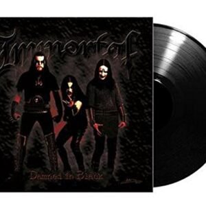 IMMORTAL, Damned in black BLACK VINYL - LP (Discos de Vinil)