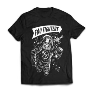 Ultrav Store, Camiseta Masculina Foo Fighters Dave Grohl Cor:Preta;Tamanho:G (CDs)