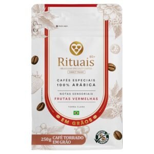 3 Corações Café Torrado em Grãos Rituais 85+, Aroma Frutas Vermelhas, 250g (Café)