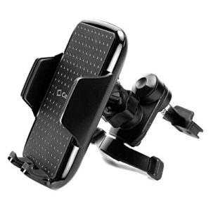 Cellet suporte para smartphone de carro para saída de ar pesado ajustável suporte de celular é compatível com iPhone Xs XS Max XR X 8 8 Plus Galaxy S10 5G S10 S10e S10+ A6 S9/S9 Plus Note 10 9 Google Pixel 3 XL (CDs)