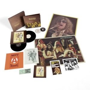 All The Young Dudes: 50th Anniversary Edition - 140gm Black Vinyl, 72pp Hardback Book in Slipcase with 2CD, 12-inch vinyl, & Posters [Import] - Mott the Hoople (CDs)
