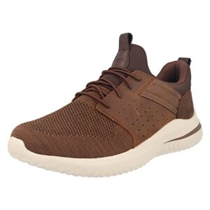 Skechers Delson 3.0 Cicada Tênis masculino, CD, 9 Wide (CDs)