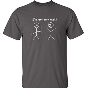 I Got Your Back Stick - Boneco da Amizade, Charcoal1, 3X-Large (CDs)