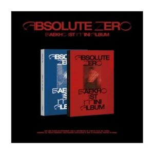 Nu'est BAEKHO Absolute Zero 1st Mini Album 2 Version SET CD+1p Folding Poster On Pack+88p PhotoBook+1p PostCard+1ea Clear Tracklist Sticker+1ea Heat Sensing Sticker+2p PhotoCard+Tracking Sealed (CDs)