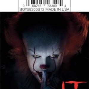 Ata-Boy Adesivo de vinil It Pennywise Finger Up 7,6 cm cortado (Discos de Vinil)