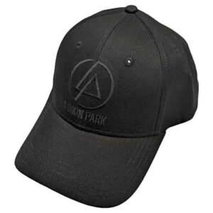 Rock Off officially licensed products Boné de beisebol Linkin Park Text Band Logo Snapback tamanho único preto, Preto, Tamanho �nica (CDs)