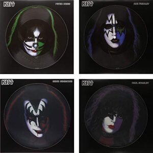 Peter Criss - Ace Frehley - Gene Simmons - Paul Stanley - Kiss 4 Vinyl LP Album Bundling - 180 Gram (Discos de Vinil)