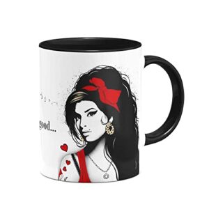Caneca Amy Winehouse - You Know That I'm No Good B-black (CDs)