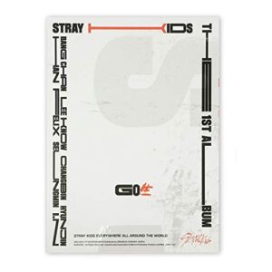 STRAY KIDS 1st Album - GO? [ Standard ver. / A Type ] CD + Photobook + Photocards + Unit Lyric Leaflet + 4 Cut Film + Secret Card + FREE GIFT - STRAY KIDS (CDs)