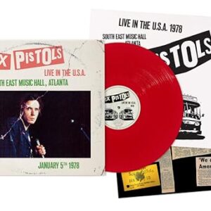 Live In The U.S.A. 1978 - South East Music Hall, Atlanta [Red LP] - Sex Pistols (Discos de Vinil)
