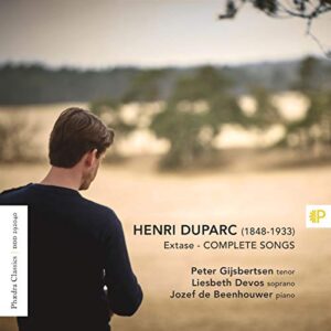 Henri Duparc Extase Complete Songs - Peter Gijsbertsen, Liesbeth Devos, Jozef De Beenhouwer (CDs)