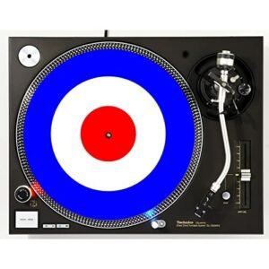 RAF MOD #1 Vinyl Memorabilia 30,48 cm Tapete deslizante para toca-discos para DJ x 1 (Equipamentos)