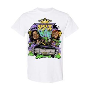 Outkast Artista unissex para adultos, Branco, M (CDs)