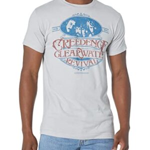 Liquid Blue Camiseta Creedence Clearwater Revival Travelin' Band, Cinza, M (CDs)