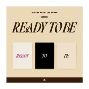 TWICE READY TO BE 12th Mini Album 3 Version SET CD+1p Poster+1p Folding Poster On Pack+PhotoBook+1p PostCard+1p Message PhotoCard+5p PhotoCard+Tracking Kpop Sealed (CDs)