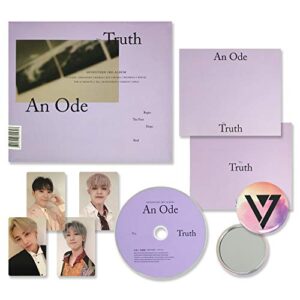 SEVENTEEN 3rd Album - AN ODE [ Truth ver. ] CD + Photobook + Mini Photobook + Photocard + FREE GIFT / K-pop Sealed - SEVENTEEN (CDs)