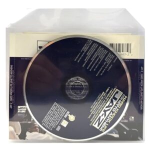 Capa de plástico transparente CPP com aba de 15 x 12 cm (serve para inserção de CD, livreto e disco) (pacote com 50) (CDs)