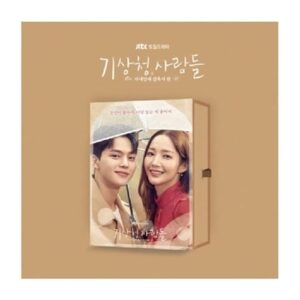 Forecasting Love & Weather OST 2022 JTBC Korean TV Show Kdrama O.S.T CD+80p Booklet+1ea Bookmark+6p PhotoCard+4p PostCard+Tracking Sealed (CDs)