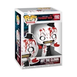 Funko POP! Movies: Terrifier 2 - Art The Clown - Bloody - Collectable Vinyl Figure - Gift Idea - Official Merchandise - for Kids & Adults - Horror Fans - Model Figure for Collectors and Display (Bonecos)