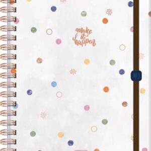 JandaIA - Caderno Neo com Pauta Inteligente College CD 80Fls Reposicionáveis - La Creme (CDs)