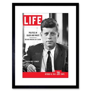 Wee Blue Coo REVISTA CAPA VIDA JFK JOHN KENNEDY PRESIDENTE EUA ARTE IMPRESSÃO F97X13217 (CDs)