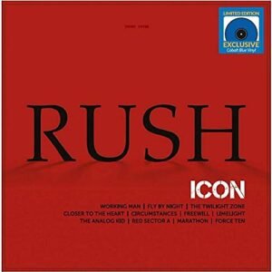 Rush Icon Exclusive Limited Edition Cobalt Blue Vinyl LP (CDs)
