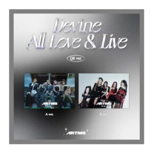 ARTMS Dall 1st Album Contents+Card+Tracking Sealed Artemis Devine All Love & Live OURII (conjunto de plataforma (A+B)) (CDs)