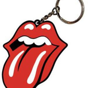 C&D Visionary Licenses Products Rolling Stones Tongue 3D Rubber Keychain (CDs)