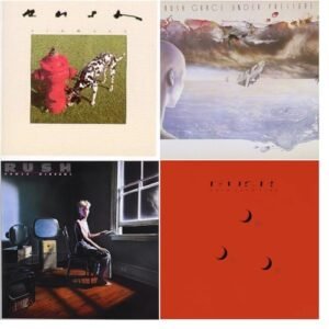 Signals - Grace Under Pressure - Power Windows - Hold On Fire - Rush 4 CD Album Bundling (CDs)