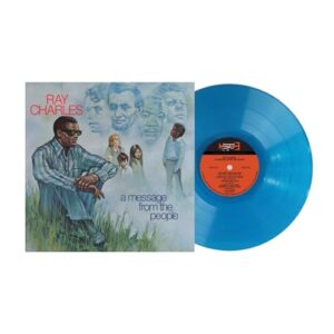 Ray Charles - A Message From the People Exclusive Club Edition Opaque Turquoise Color Vinyl LP - Ray Charles (Discos de Vinil)