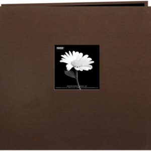 Pioneer Book Cloth Cover Post Bound Album 12"X12"-Brown -MB10CB-FE/CB (CDs)