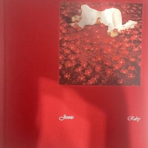 OA Entertainment Ruby Limited Edition Photobook Album, Red Hardcover With CD, Premium Collection Set, 12x12 Inch, 2023 Solo Release - JENNIE (CDs)