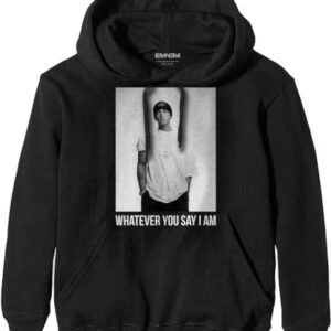 Eminem - Moletom unissex Whatever para adultos, Preto, G (CDs)