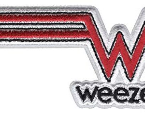 C&D Visionary Patch com logotipo vermelho Weezer, várias cores (CDs)