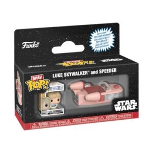 Funko Pop! Bitty Ride: Star Wars - Luke Skywalker with Speeder (Bonecos)